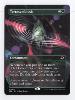 Terrasymbiosis Borderless Normal Rare Edge of Eternities MTG Card TCG NM - Image 1