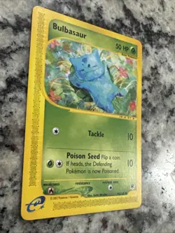 Pokemon TCG Bulbasaur Expedition Base Set, Card 94/165, Regular Common MP 2002 - Image 3