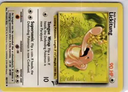 Pokemon TCG Lickitung Base Set 2 48/130 Regular Trading Card TCG WOTC - Image 5