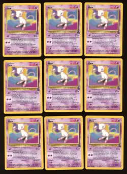 2000 WOTC POKEMON LEAGUE MEW #8 BLACK STAR PROMO LOT OF 50 CARDS UNPLAYED - Image 2