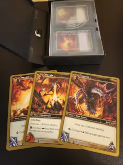 World Of Warcraft TCG Onyxia's Lair Raid Deck Complete -Treasure Cards - Image 3