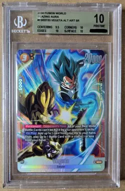 Vegito , Vegita, Goku Alternate Art Dragon Ball Fusion World Cards Eng BGS LOT - Image 4