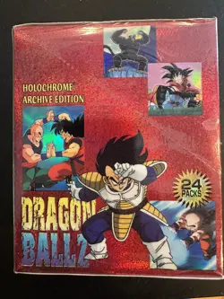 Dragon Ball Z Holochrome Archive Edition Trading Card Box NEW 24 Packs 601139140409 - Image 1