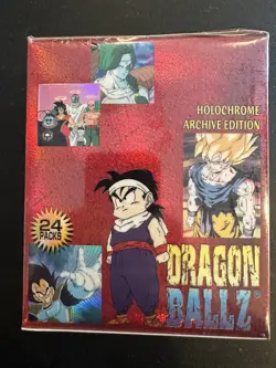 Dragon Ball Z Holochrome Archive Edition Trading Card Box NEW 24 Packs 601139140409 - Image 2