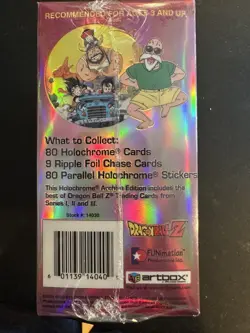 Dragon Ball Z Holochrome Archive Edition Trading Card Box NEW 24 Packs 601139140409 - Image 3