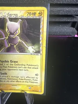 Pokemon Mewtwo EX Holon Phantoms TCG Card 24/110 Regular Rare - Image 3