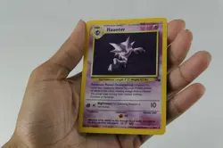 Haunter - 6/62 - Pokemon Fossil Unlimited Holo Rare Card WOTC LP - Image 1