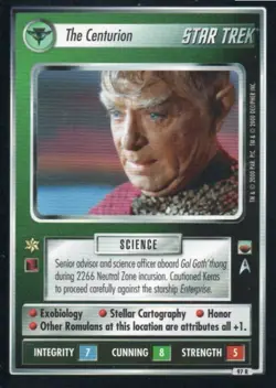 Star Trek CCG - Trouble With Tribbes - The Centurion #97 Rare Card - Image 1