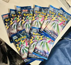 Pokemon TCG X10Pokemon Korean booster Packs sealed - Image 1