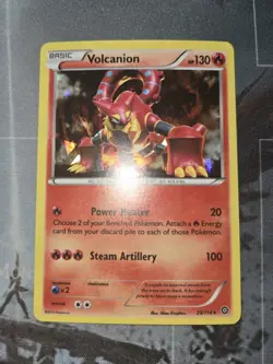 Volcanion - (Cracked Ice Holo) 025/114 Deck Exclusives Holo Pokemon LP - Image 1