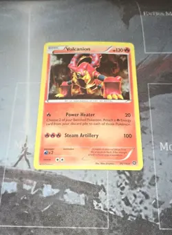 Volcanion - (Cracked Ice Holo) 025/114 Deck Exclusives Holo Pokemon LP - Image 2