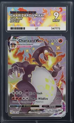 Charizard VMAX SV107/SV122 - Shining Fates - Pokemon TCG - English - ACE 9 - Image 1