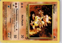Pokemon TCG Magmar Base Set 2 51/130 Regular Unlimited Non Holo TCG WOTC - Image 5