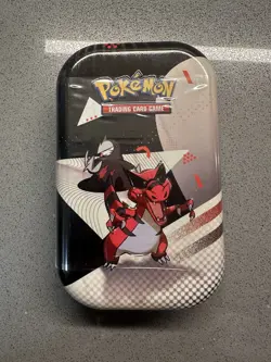 Pokemon Black Bolt & White Flare Krookodile Unova Mini Tin Sealed New - Image 1