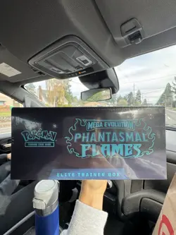 Pokemon TCG: Mega Evolution Phantasmal Flames Elite Trainer Box - ETB New/Sealed - Image 2