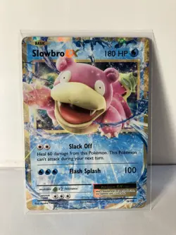 POKEMON TCG Slowbro EX 26/108 Evolutions Holo Ultra Rare LP 2016 XY Era - Image 1