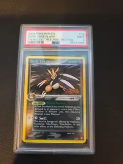 Pokemon EX Team Rocket Returns Dark Sandslash Reverse Holo PSA 9 - Image 1