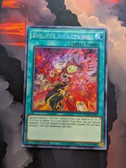YuGiOh - EVIL EYE AWAKENING - Secret Rare - INCH-EN034 - 1st Edition - NM - Image 1