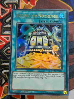 Yugioh | DUPO-EN064 - Double or Nothing! - Ultra Rare - 1st ed - Image 1