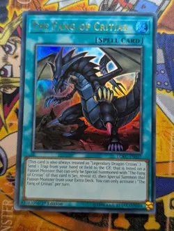 The Fang of Critias - LCKC-EN037 - Ultra Rare - 1st Edition YuGiOh VLP - Image 1