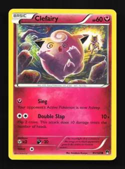 Clefairy 81/122 LP BREAKpoint English Pokemon Card TCG - Image 1