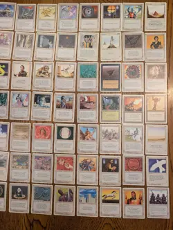 Magic The Gathering 4th Ed. Lot Of 56 White Cards M/NM - Image 1