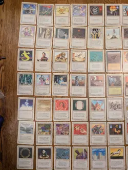 Magic The Gathering 4th Ed. Lot Of 56 White Cards M/NM - Image 2