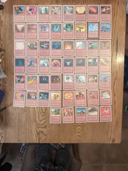 Magic The Gathering 53 Red Cards No Duplicates M/NM - Image 1