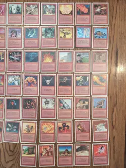 Magic The Gathering 53 Red Cards No Duplicates M/NM - Image 3