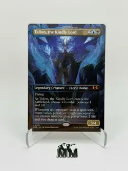 Talion, the Kindly Lord (Borderless) - Near Mint MTG Wilds of Eldraine - Image 1