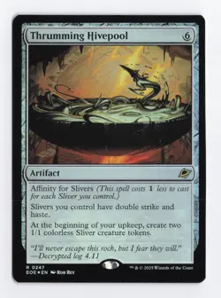 Thrumming Hivepool Foil R Edge of Eternities MTG Card TCG NM - Image 1