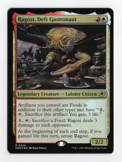 Ragost, Deft Gastronaut Foil R Edge of Eternities MTG Card TCG NM - Image 1