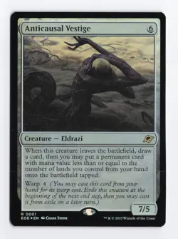Anticausal Vestige Foil R Edge of Eternities MTG Card TCG NM - Image 1