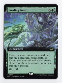 Loading Zone (Extended Art) Foil R Edge of Eternities MTG Card TCG NM - Image 1