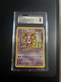 Mr. Mime Trading Card Game Classic Holo Pokemon Card #013/034 2023 - Image 1