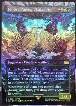 Jenova, Ancient Calamity #346 Final Fantasy Borderless Foil Rare - Image 1