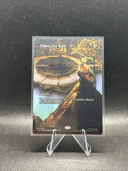 Empty City Ruse Borderless Foil MTG Mythic - Image 1