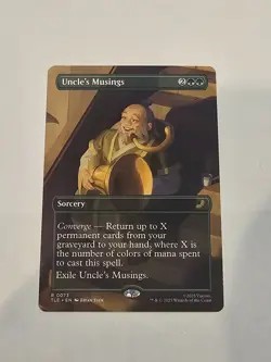 Uncle's Musings (Borderless) Avatar: The Last Airbender: Eternal-Legal Regular - Image 1