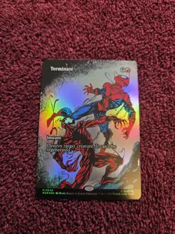 Terminate 0040 Foil Borderless Marvels Spider-Man - Image 1