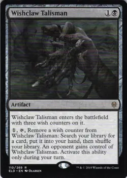 MTG Wishclaw Talisman (110) | NM | Throne of Eldraine {ELD} - Image 1