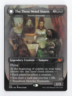 The Three Weird Sisters - Henrika Domnathi Normal M Innistrad: Crimson Vow MTG C - Image 1