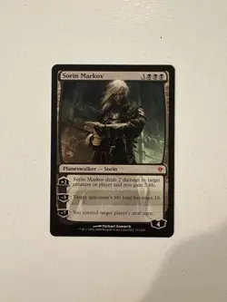 Sorin Markov (Zendikar) - Near Mint (NM) - Magic the Gathering - MTG - Image 1