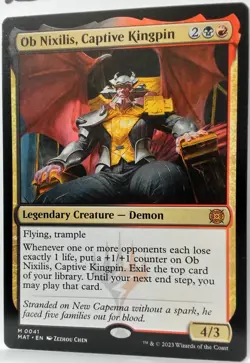 Ob Nixilis, Captive Kingpin NM MTG Aftermath - Image 1