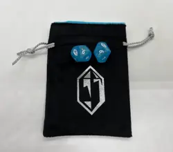 Magic: the Gathering Final Fantasy Prerelease Promo Dice & Dice Bag - Image 3