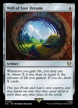 1x - Well of Lost Dreams - Lord of the Rings - NM MTG - Image 1