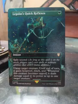 Legolas's Quick Reflexes (Borderless) Commander: the Lord of the Rings: Tales of - Image 1