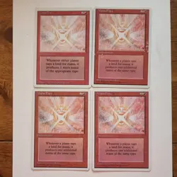 4x Mana Flare 4th Edition Magic MTG - Image 1