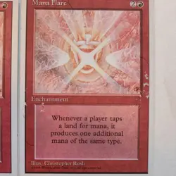 4x Mana Flare 4th Edition Magic MTG - Image 4