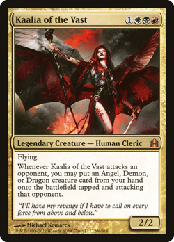 Kaalia of the Vast [Commander 2011] M/NM MTG Magic - Image 1