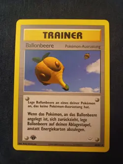 Pokemon Balloon Berry 60/64 German 1st Edition Neo Revelation Set LP - Image 1
